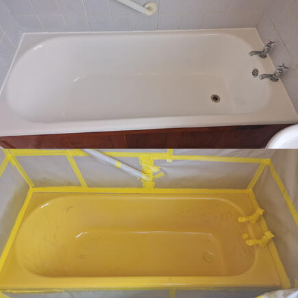 Bath re-enamelling & Resurfacing done in Birmingham