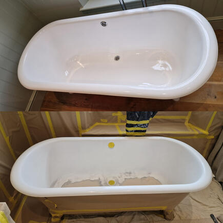 Bath re-enamelling & Resurfacing done in Wolverhampton