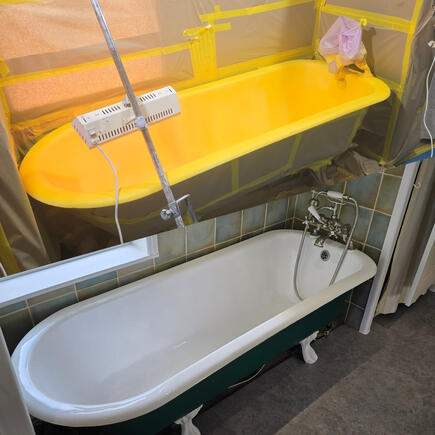 Bath re-enamelling & Resurfacing done in Birmingham