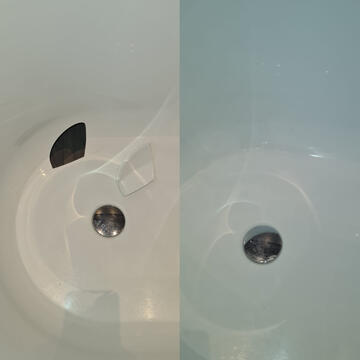 ceramic sink crack repair done in Birmingham