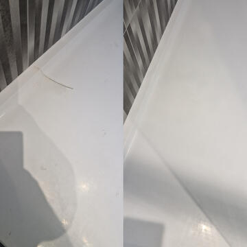 shower tray crack repair completed in Birmingham