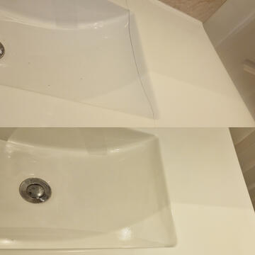 ceramic sink crack repair done in Birmingham