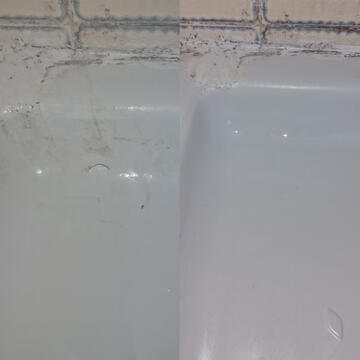 shower tray crack repair completed in Birmingham