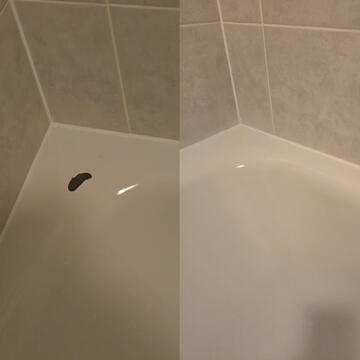 bath chip repair done in Birmingham